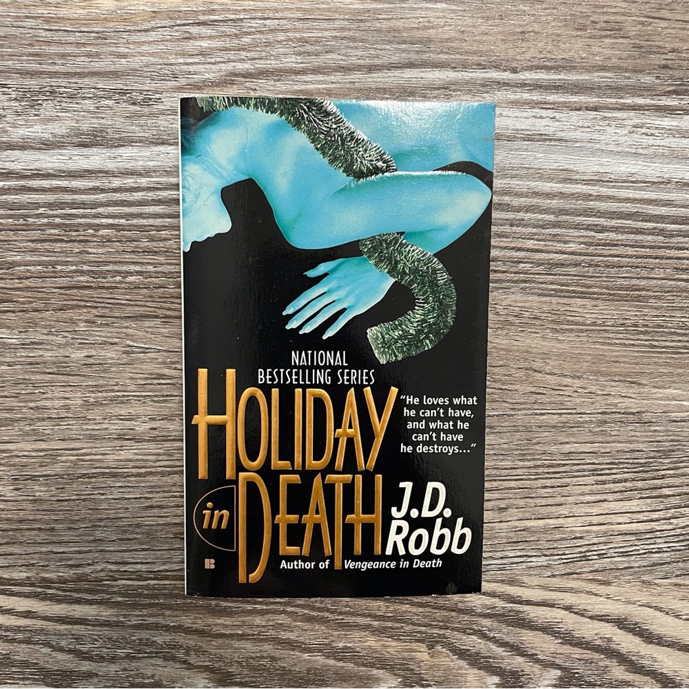 J. D. Robb Holiday in Death Paperback Book